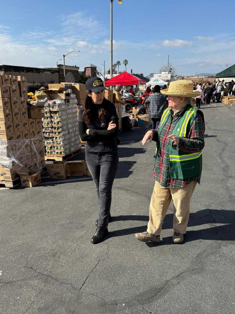 two women walking